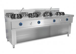 Плита газовая WOK GGM Gastro GWHN2078