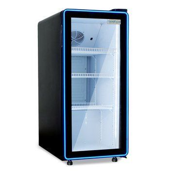 Шкаф холодильный GoodFood BC170NBW2LEDBLUE