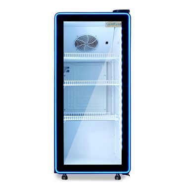 Шкаф холодильный GoodFood BC170NBW2LEDBLUE