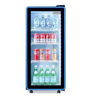 Шкаф холодильный GoodFood BC170NBW2LEDBLUE