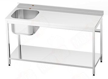 Столы производственные с моечными ваннами Orest TPSI-1Si