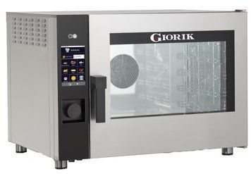 Пароконвектомат MTE5W Giorik із сенсорною панеллю керування і мийкою
