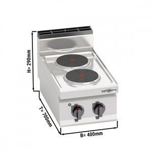 Плита электрическая GGM GASTRO EHB473E