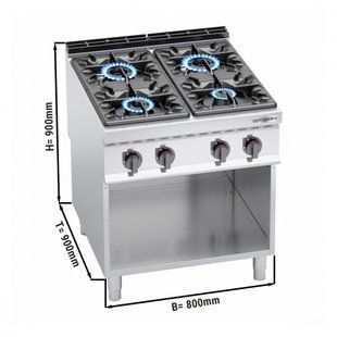 Плита газовая GGM Gastro GHB899H