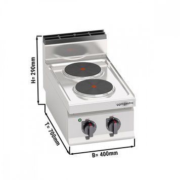 Плита электрическая GGM GASTRO EHB473E