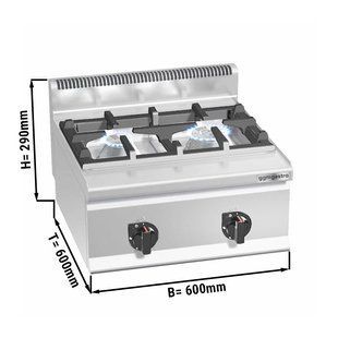 Плита газовая GGM Gastro GHB663H