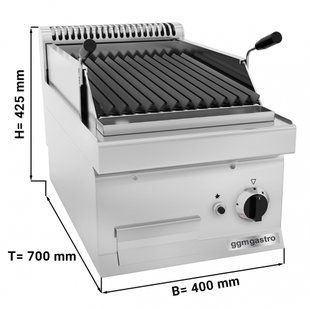 Лавовый гриль GGM Gastro GLGK400-E