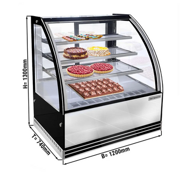 Вітрина кондитерська GGM Gastro KTH12713R