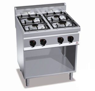 Плита газова BERTOS G7F4M+2P400