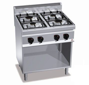 Плита газова BERTOS G7F4M+2P400