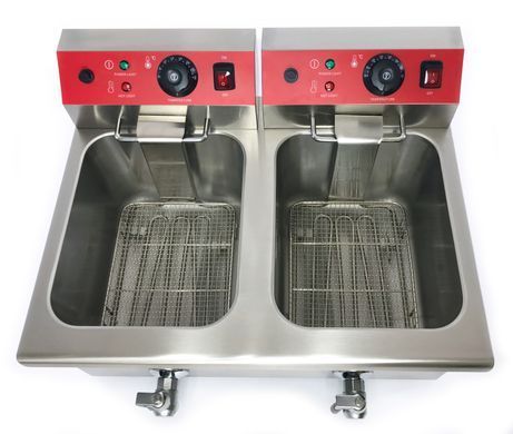 Фритюрница GoodFood EF12A2 з краном + Бесплатная доставка на отделение НП