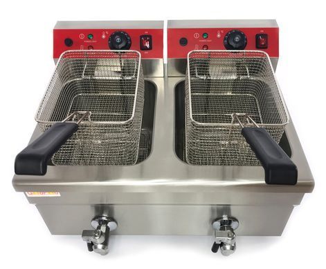 Фритюрница GoodFood EF12A2 з краном + Бесплатная доставка на отделение НП