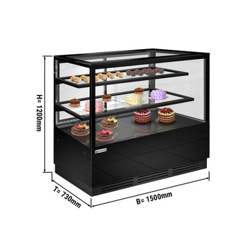 Вітрина кондитерська GGM Gastro KTGSF157S