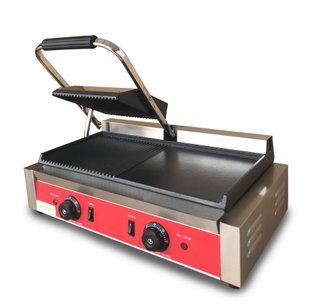 GoodFood Гриль контактный с жарочной поверхностью ECG201RF + Бесплатная доставка на отделение НП