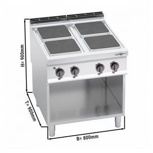 Плита электрическая GGM GASTRO EHB899H