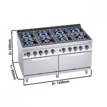 Плита газовая GGM Gastro GHB1699+GB8