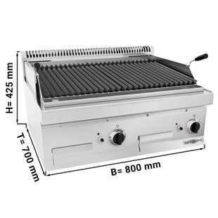 Лавовый гриль GGM Gastro GLGK800-E
