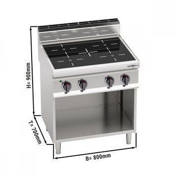 Індукційна плита GGM Gastro EDB879P-N