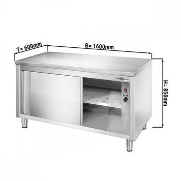 Стіл тепловий GGM Gastro WSSA166