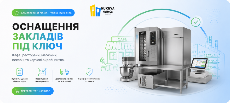 Оснащення закладів під ключ главная