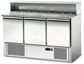Стол для пиццы POS147N#AGS143EN GGM