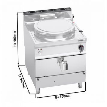 Котел пищеварочный GGM Gastro GKB899HI150