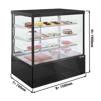 Вітрина кондитерська GGM Gastro KTG157W