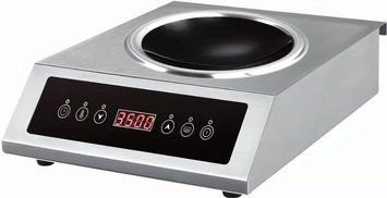 Плита индукционная EWT INOX AMCD108W (WOK)