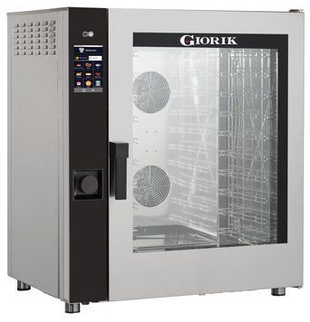 Пароконвектомат MTE10W Giorik із сенсорною панеллю керування і мийкою