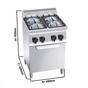 Плита газовая GGM Gastro GHB669P+GB4