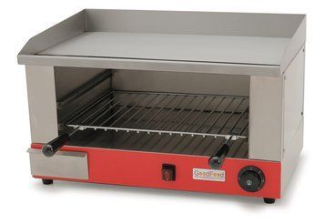 Гриль саламандра электрический с жарочной поверхностью GSEG58 GoodFood