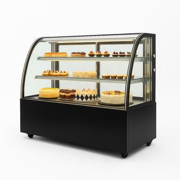 Витрина холодильная HURAKAN HKN-LPD150 BLACK