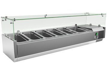 Вітрина холодильна EWT INOX VRX1500 / 380FG