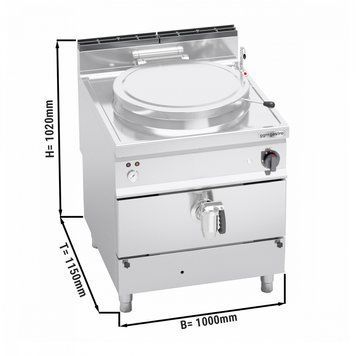 Котел пищеварочный GGM Gastro GKB899HI200