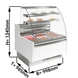 Вітрина кондитерська GGM Gastro KUI101R-G