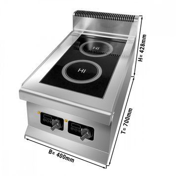 Індукційна плита GGM Gastro IDKE2