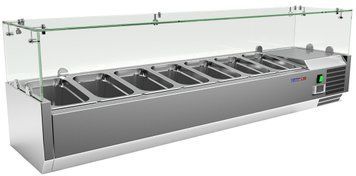 Вітрина для топінгу COOLEQ VRX 1500/330