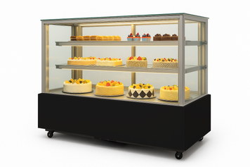 Витрина холодильная HURAKAN HKN-LPD210S BLACK