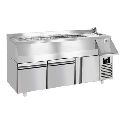 Холодильный стол для бара GGM Gastro BGKF235#2#SBBGKF11