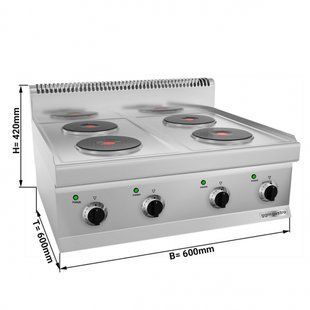 Плита электрическая GGM GASTRO EHK66-E
