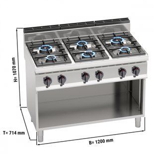 Плита газовая GGM Gastro GHB171P