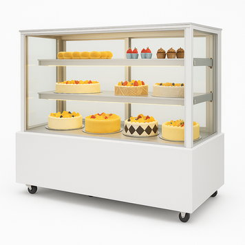 Витрина холодильная HURAKAN HKN-LPD210S WHITE