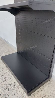 Стеллаж торговый перфорированный с крючками 2250х460х1000 USTOR