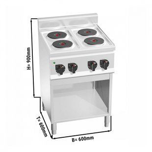 Плита электрическая GGM GASTRO EHB669C